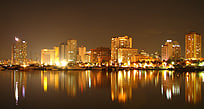 An image of Manila at night