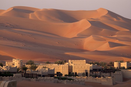 Abu Dhabi's desert dunes