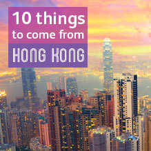 Best things to come out of Hong Kong