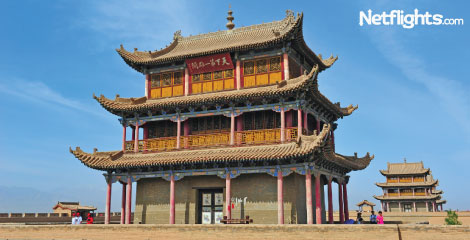 Gate tower, Jiayuguan