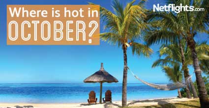 Where is hot in October?
