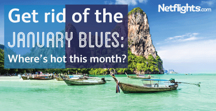 Get rid of your January Blues: Where is hot this month?