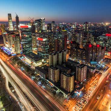 Bejing skyline