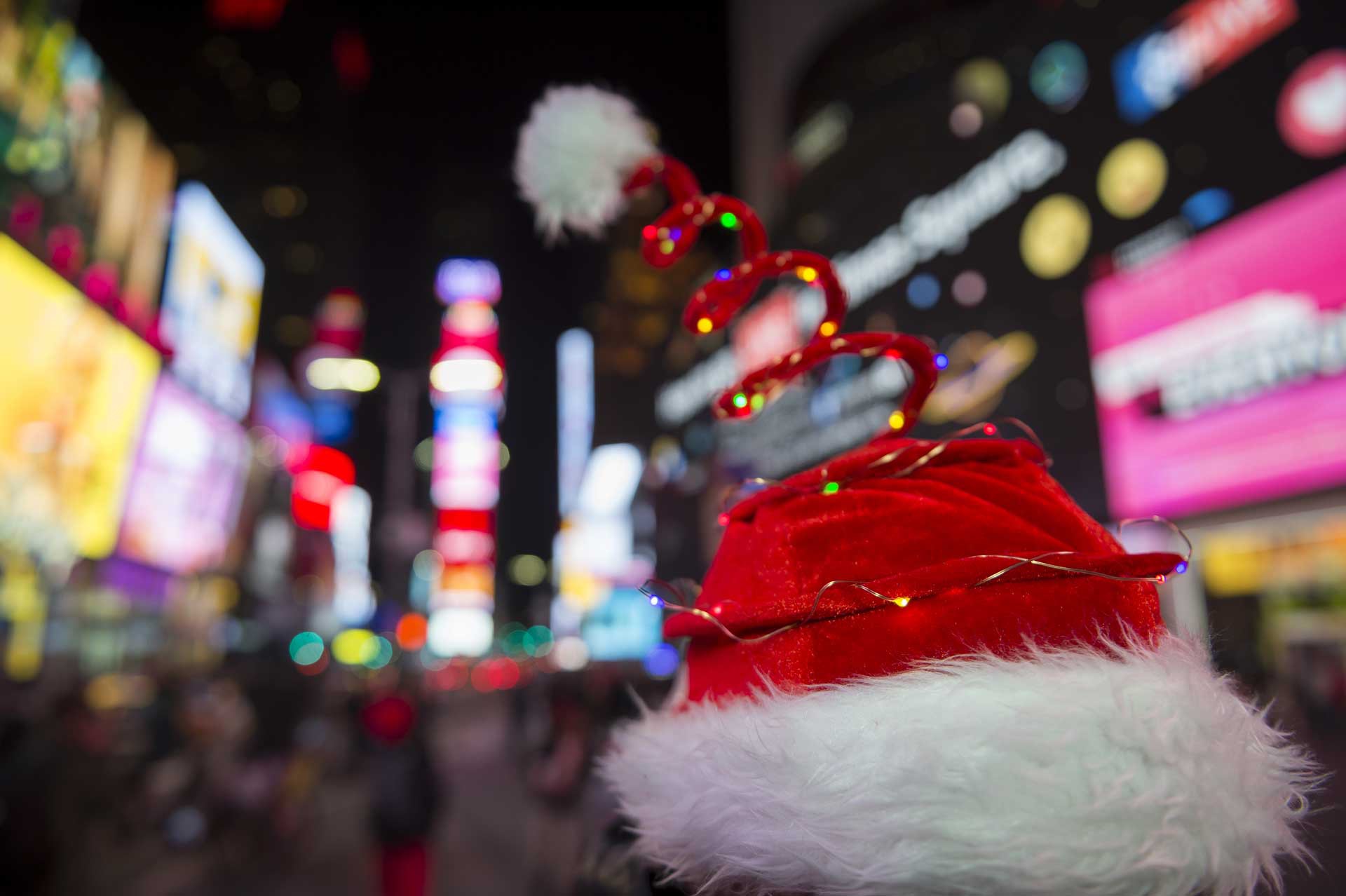 Christmas shopping in New York