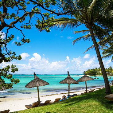 Beachfront in Mauritius