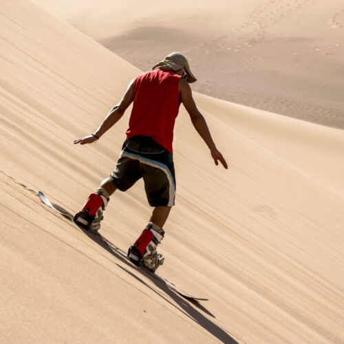 Sandboarding