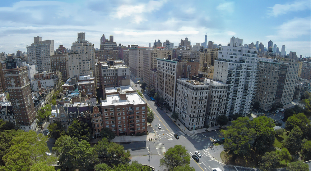 New York city skyline