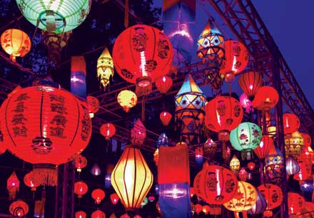 Hong Kong lanterns