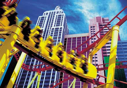 New York New York rollercoaster
