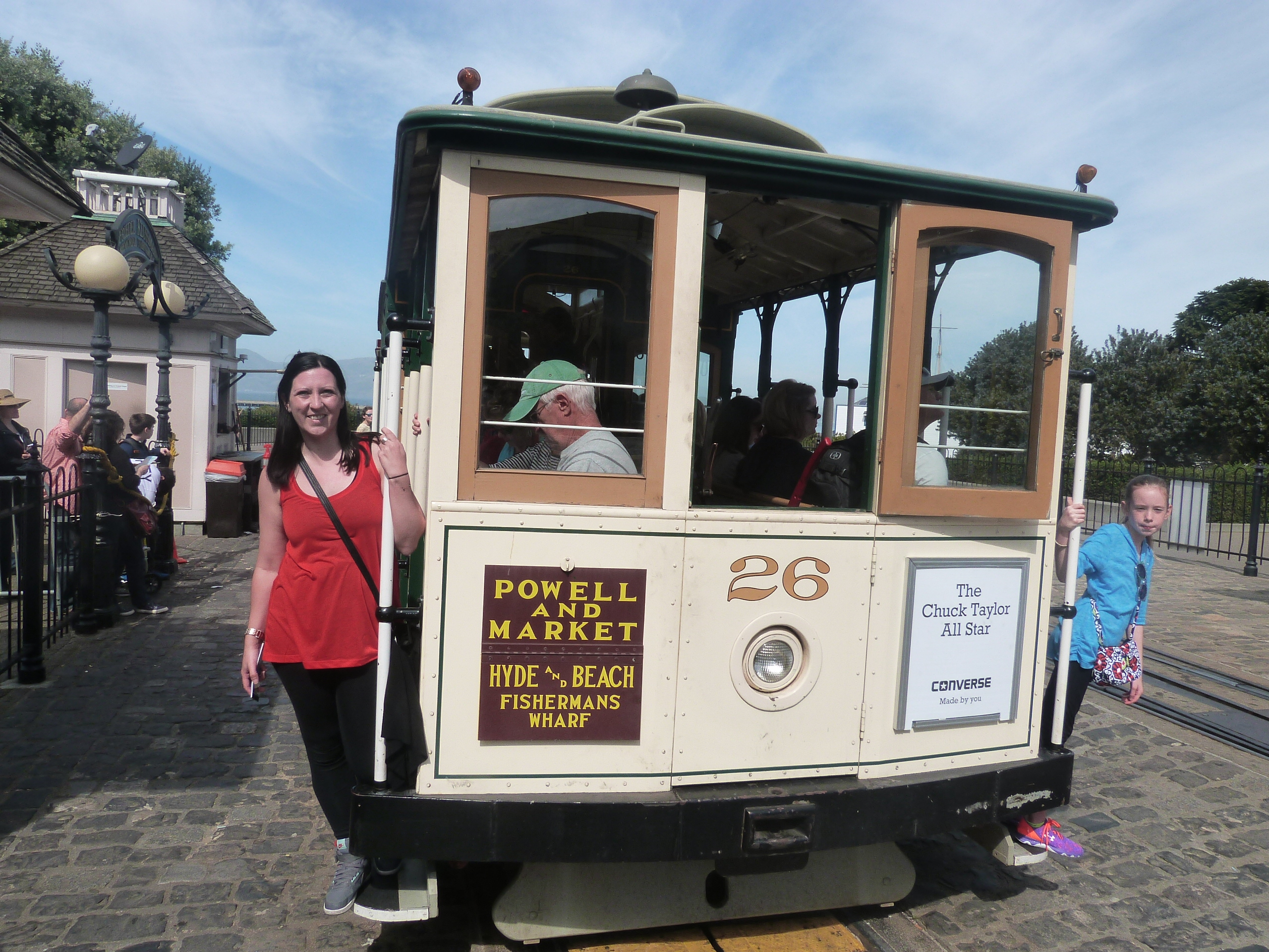 Cable cars in San Francisco
