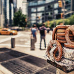 pretzel stand