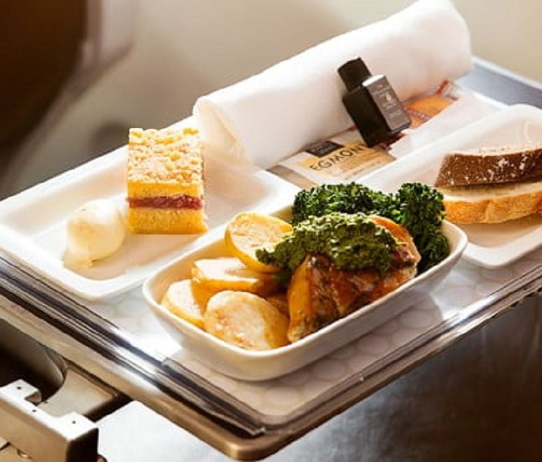 Air New Zealand dining