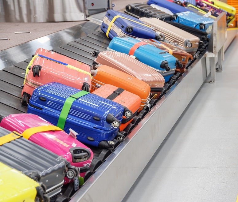 colourful suitcase hassle-free travel