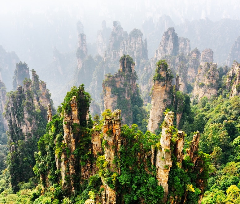 Tianzi Mountains, China