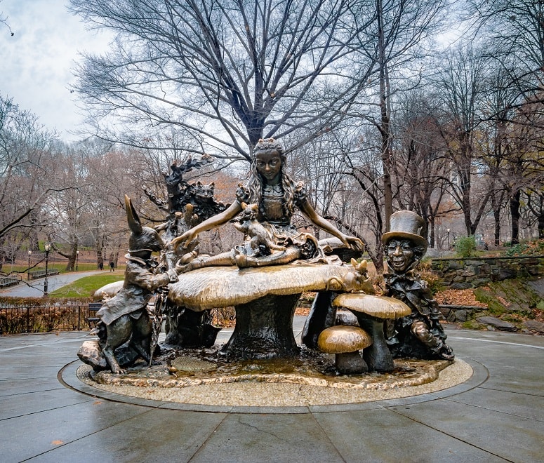 Central Park Alice in Wonderland