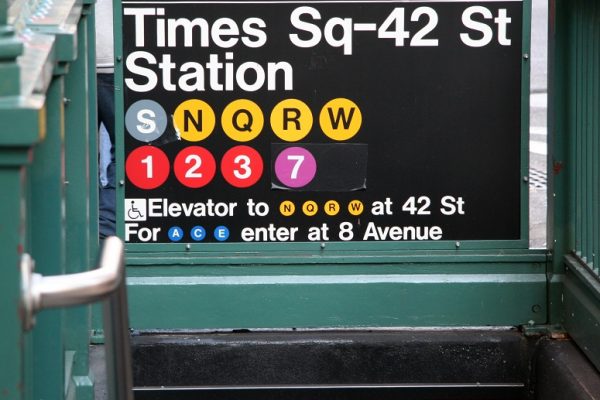 Manhattan subway station