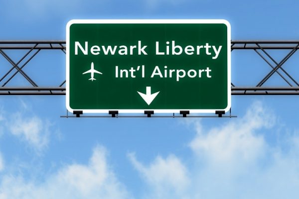 Newark Airport sign