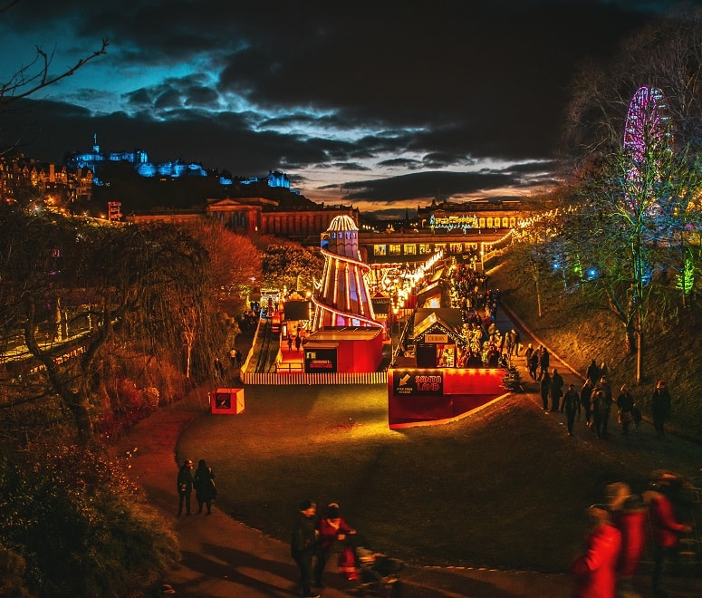 Edinburgh Christmas market