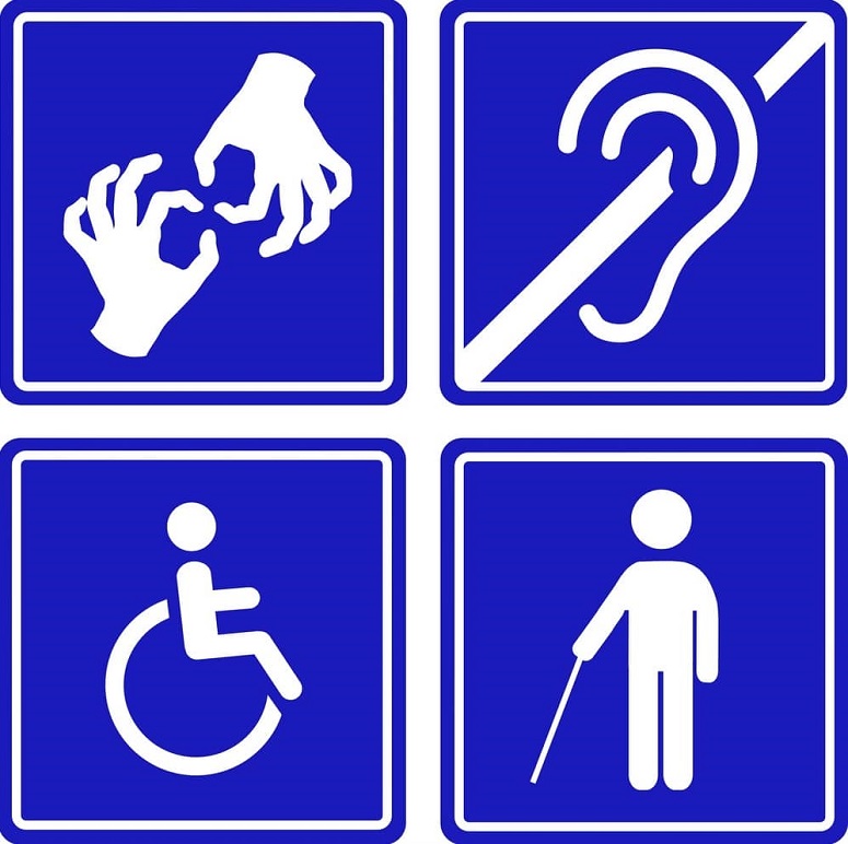 accessibility disability signage