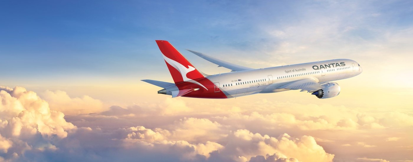 Qantas unveils special centennial livery