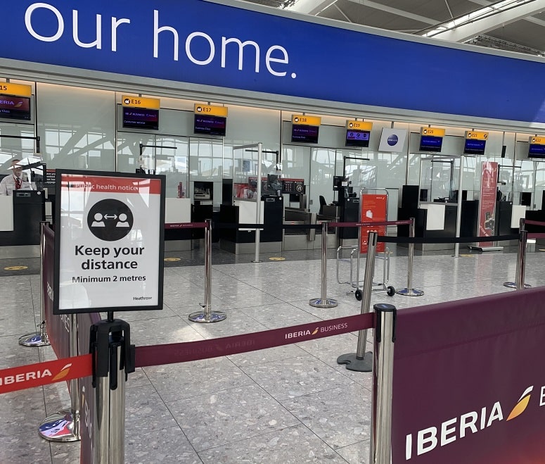 Terminal 5 check-in desks