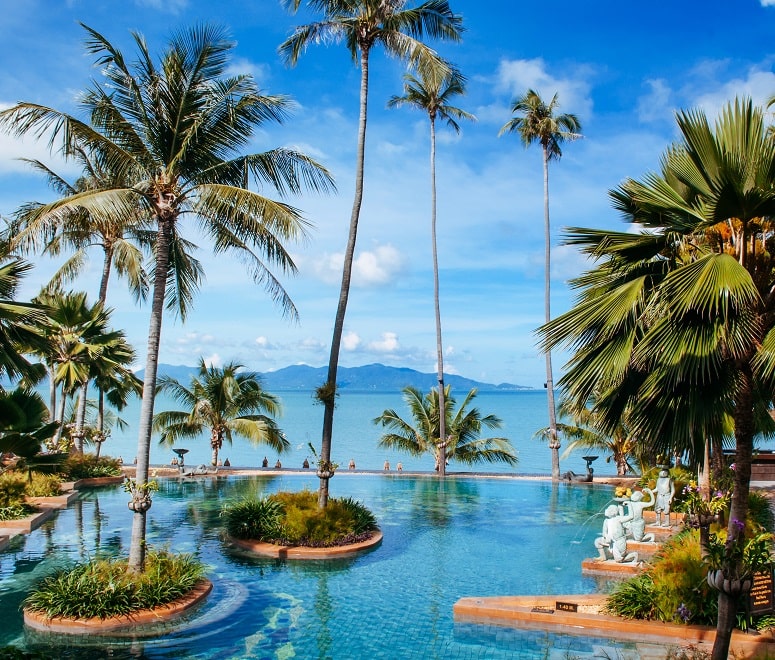 Luxury hotel in Koh Samui, Thailand