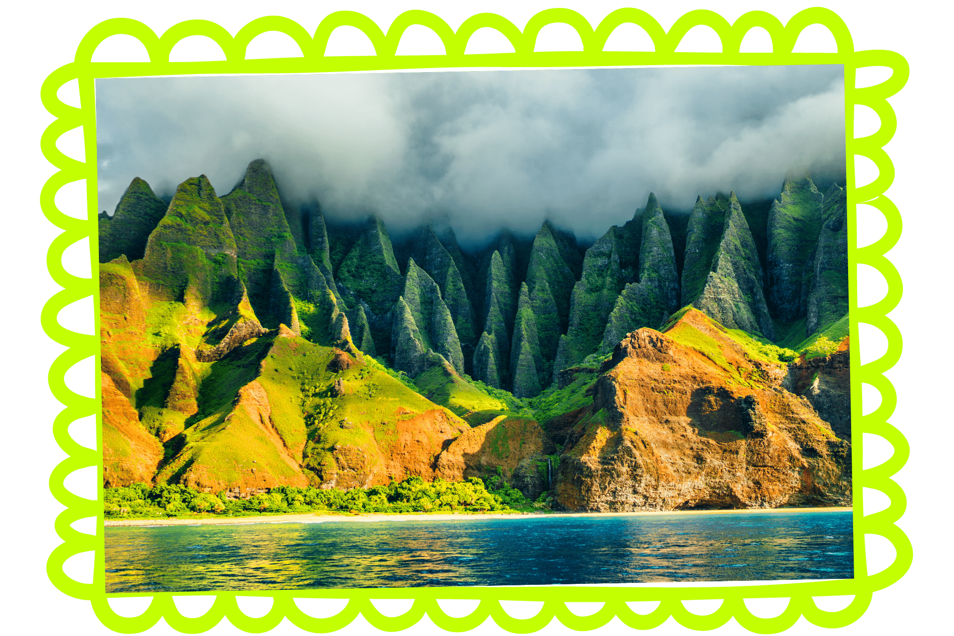 Jurassic Park, partly filmed on the Hawaiian Island of Kauai, is one of ten films that will inspire you to visit the USA