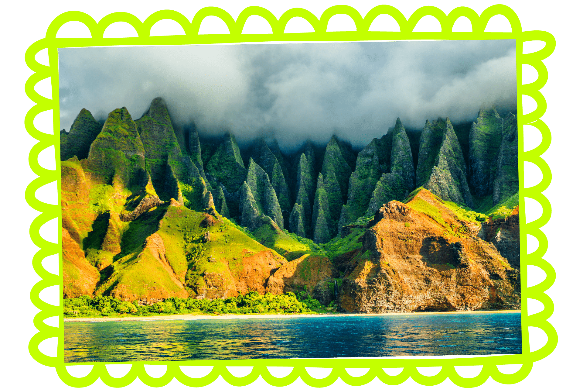 Jurassic Park, partly filmed on the Hawaiian Island of Kauai, is one of ten films that will inspire you to visit the USA