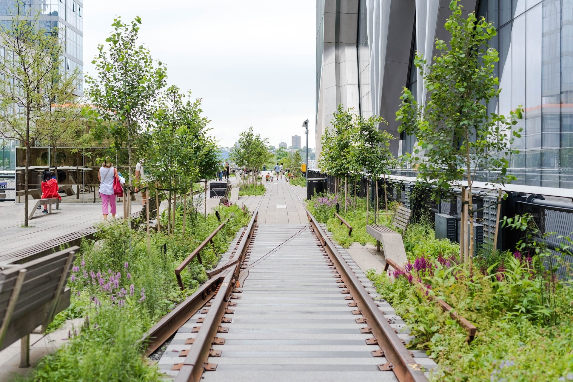 The High Line in New York City.