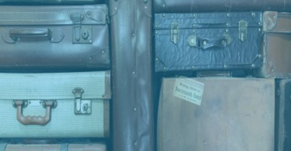 Stacked suitcases: This is how Tiktok told us to pack.
