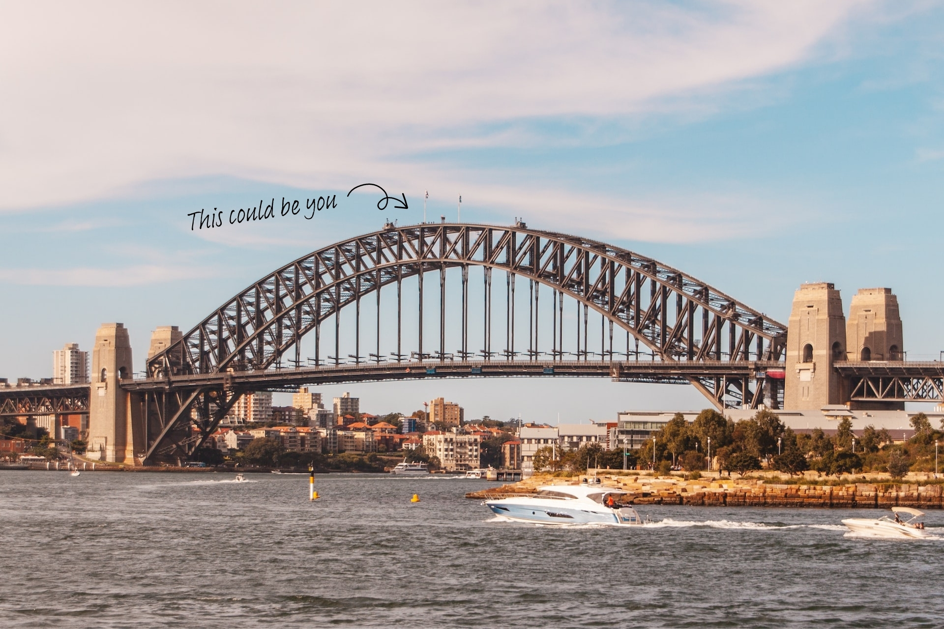 Climb the Sydney Harbour Bridge.