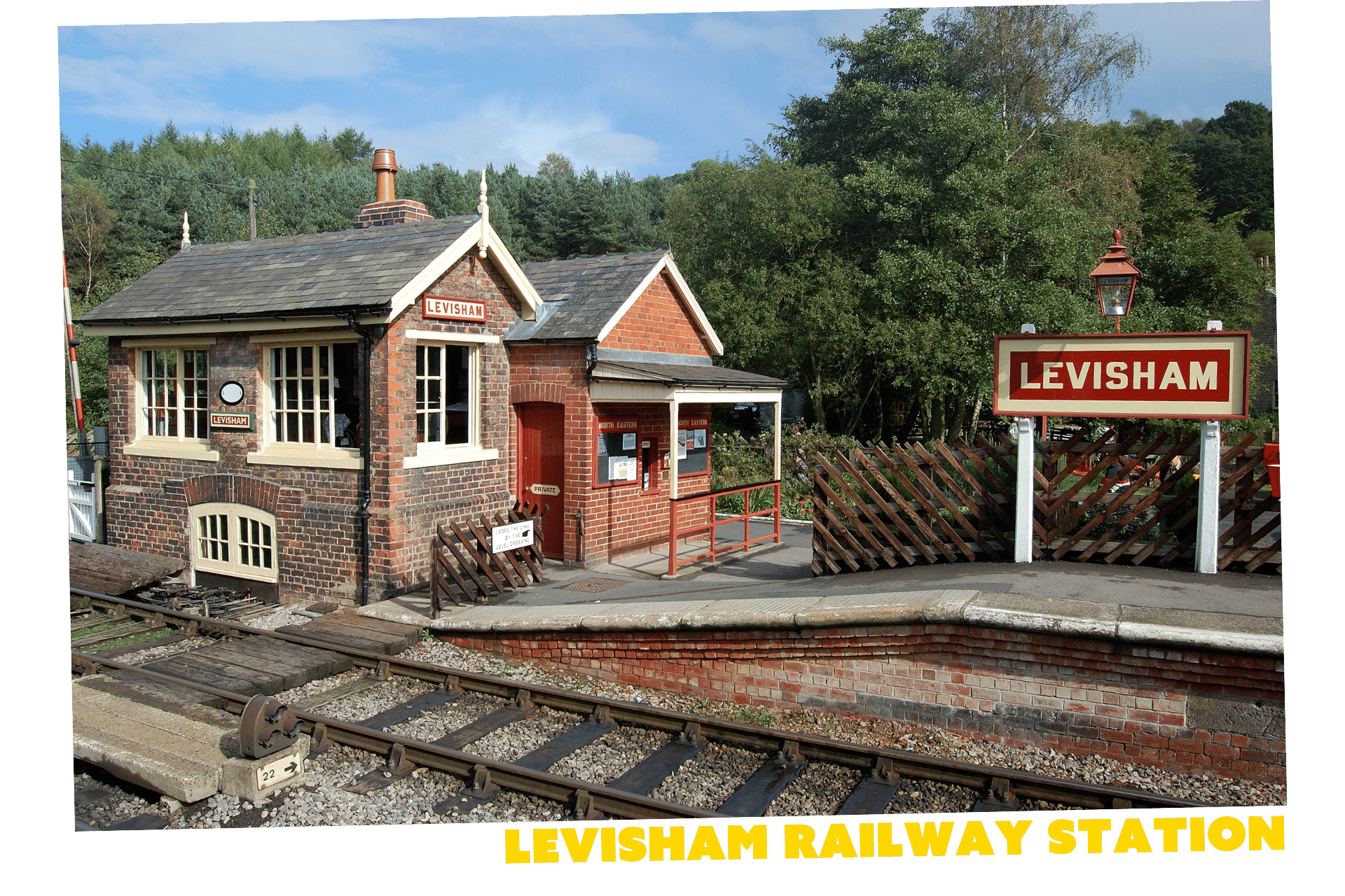 Levisham Railway Station exterior - one of the Mission Impossible 7 filming locations