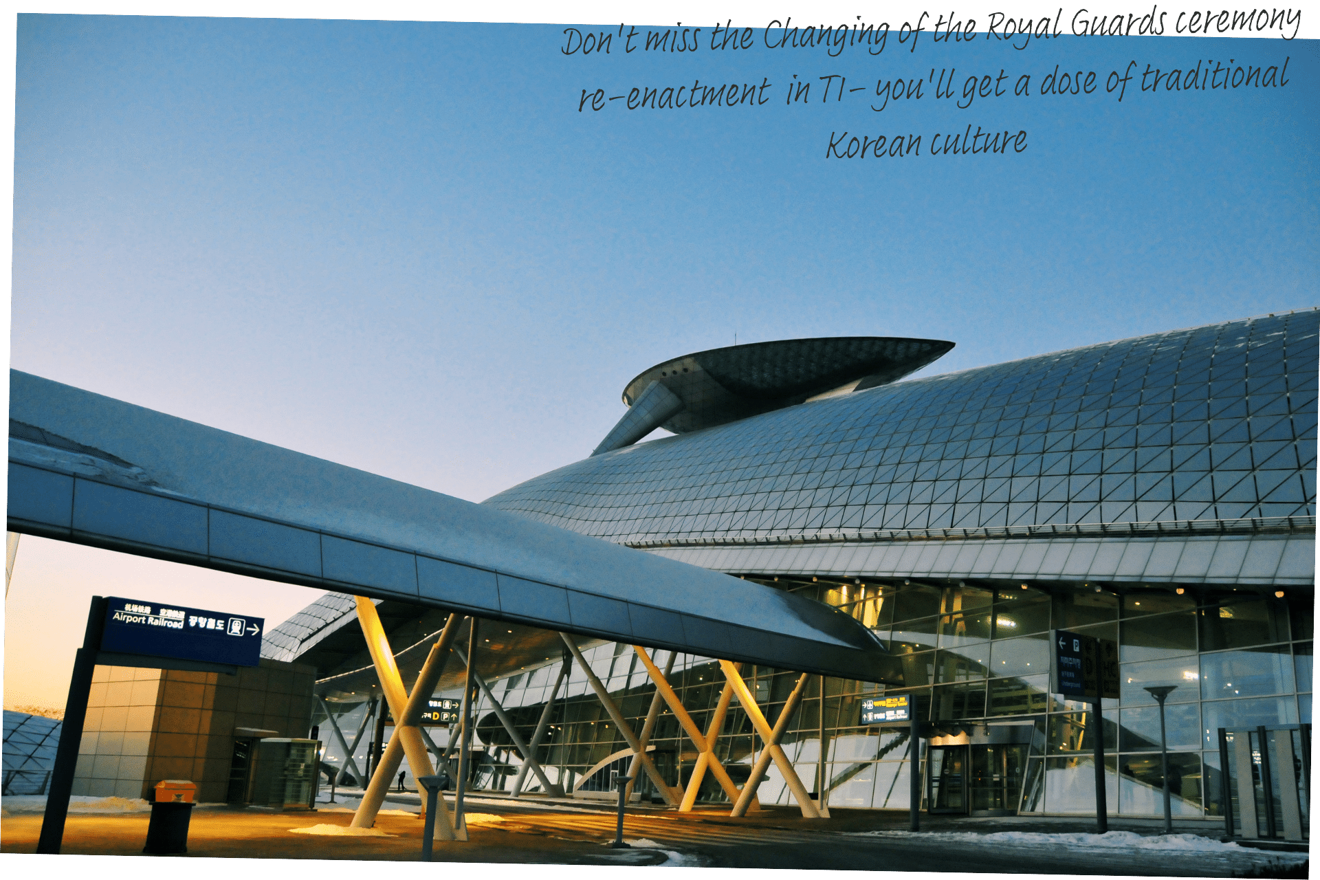 Incheon International Airport is one of the best airports to have a layover in