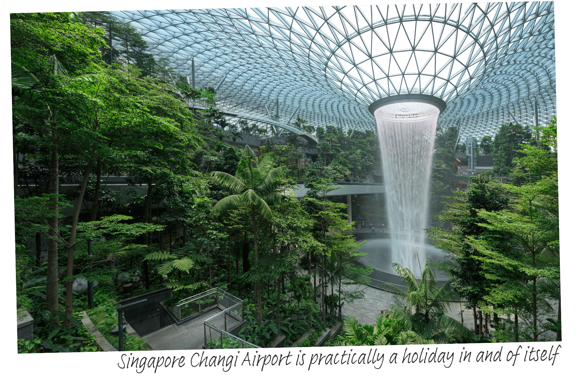 Singapore Changi Airport is one of the best airports for layovers
