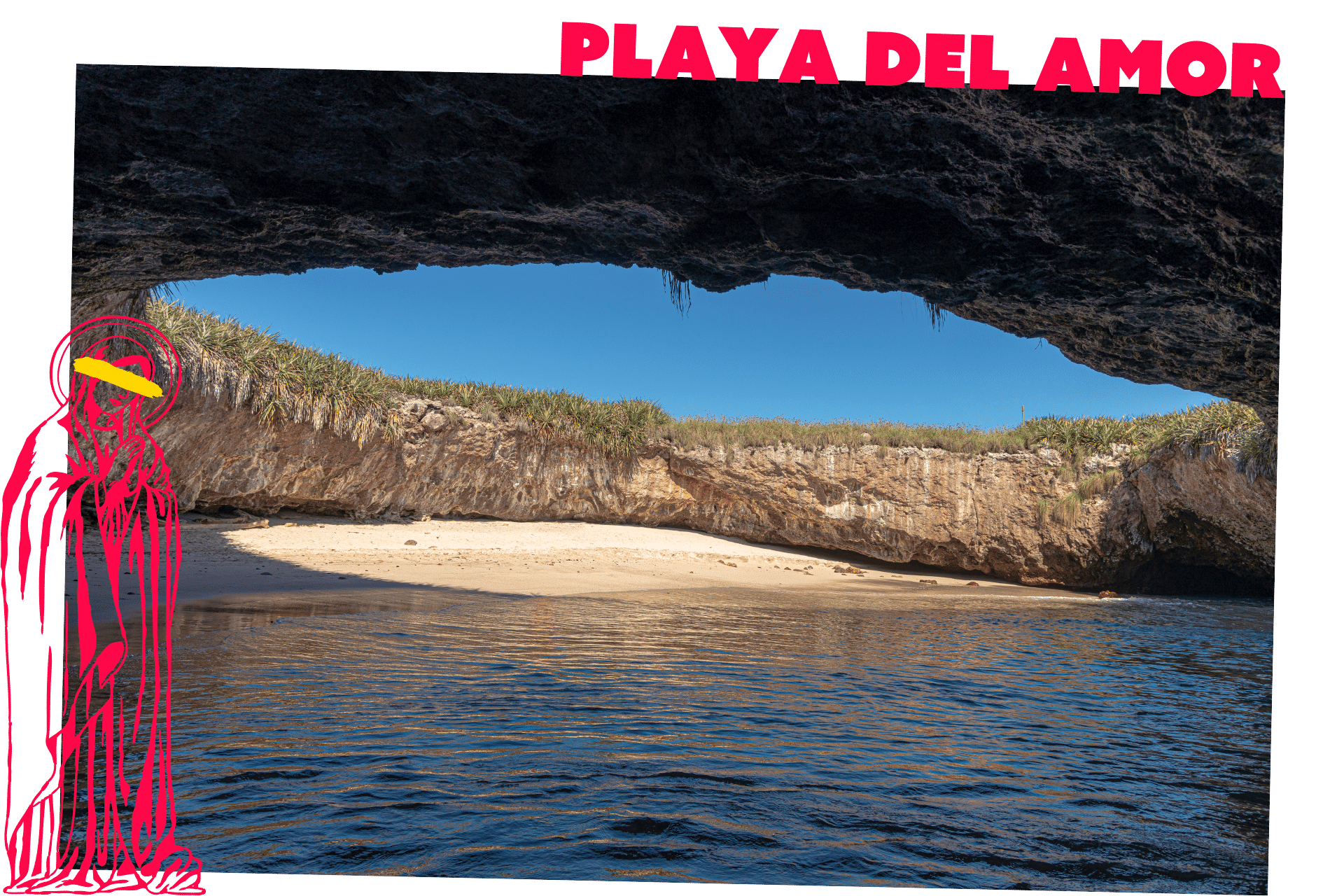 Hidden Beach in Mexico is one the world's most unique beaches.