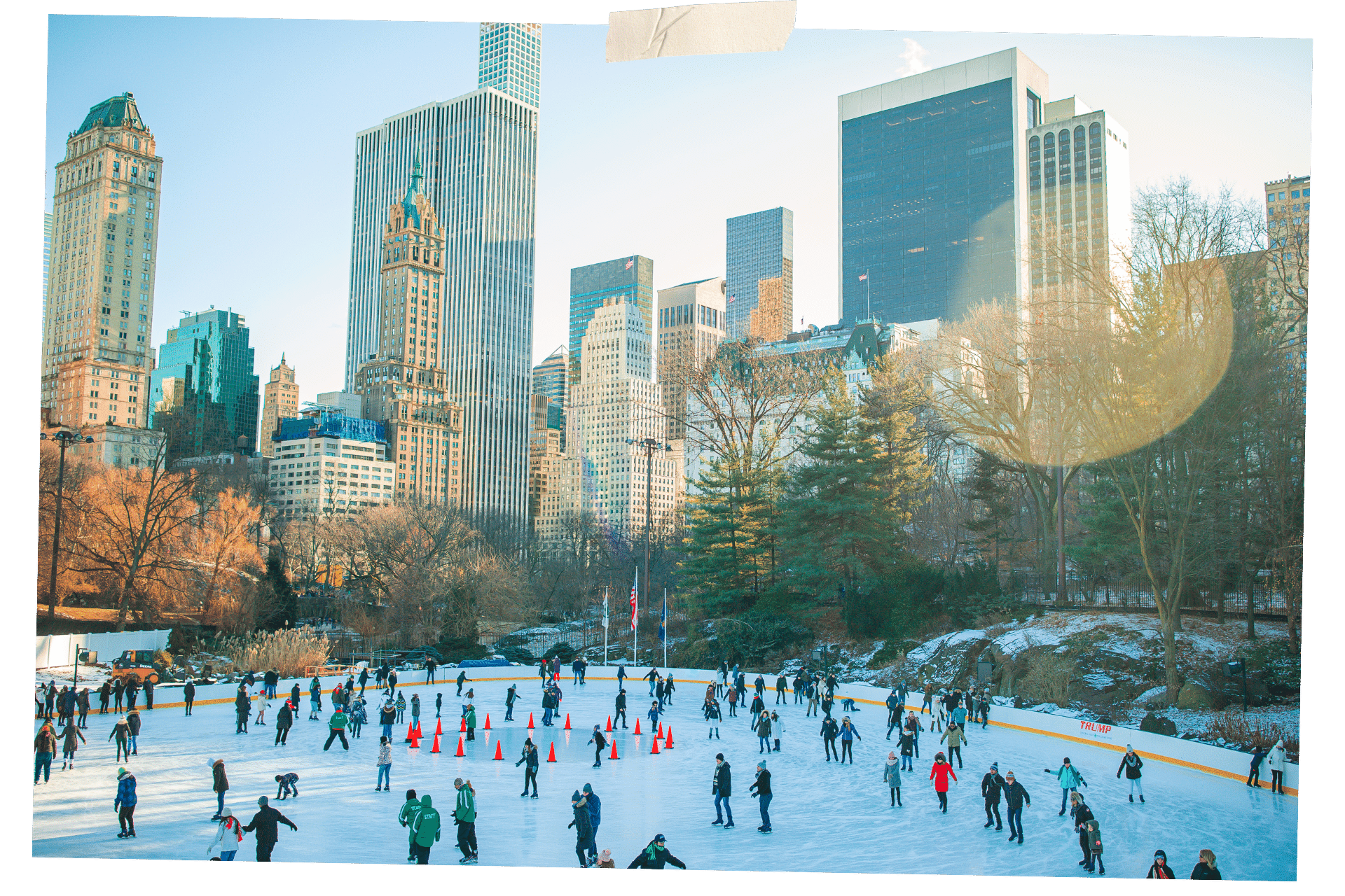 Ice skaters in Central Park, one of 10 things to do for all ages