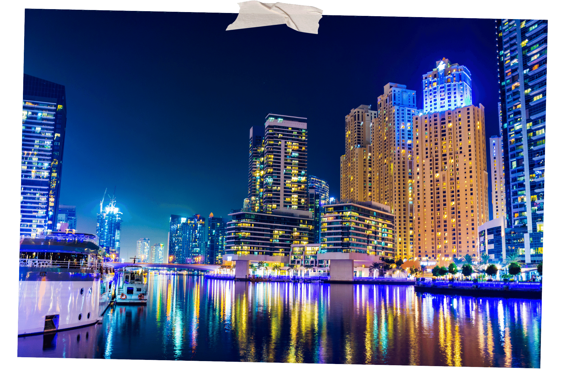 The Dubai Marina Walk is one of 10 free things to do in Dubai on a budget.