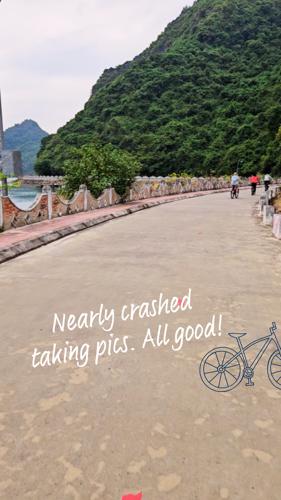 Day 2 Vietnam 4 bikes
