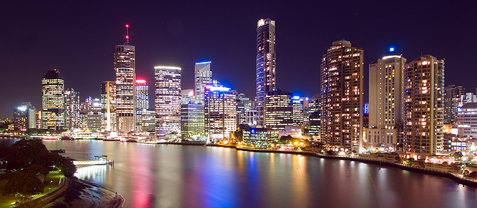 Brisbane Skyline by night