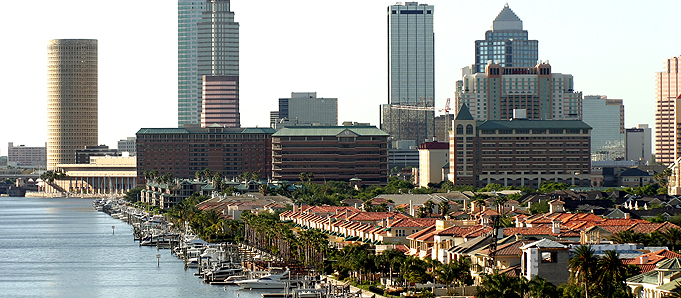 An image of skyscrapers in Tampa