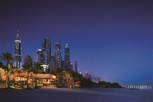 Dubai at night