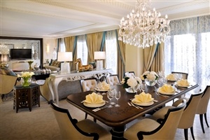 Royal Suite dining area