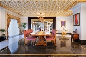 Dining room in the Grand Imperial Suite