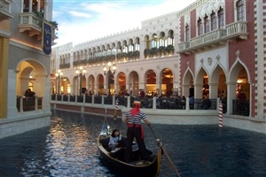 The Grand Canal in The Venetian Hotel