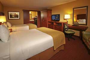 Double room TV view