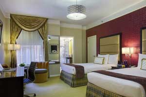 Contemporary room in the Hotel Metro