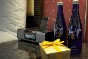 Room amenities at Hotel Metro