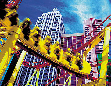 New York New York Las Vegas Rollercoaster
